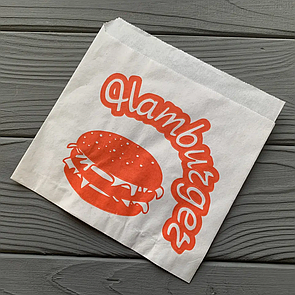 Куточок білий Hamburger 79Ф (150х140 мм)