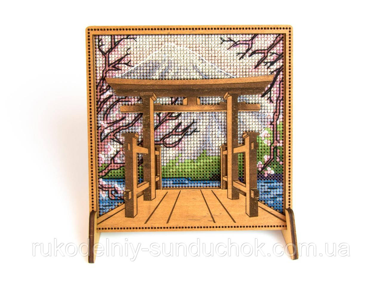 Набір для вишивки на дерев’яній основі ТМ Embroidery Craft Весняний Китай K2S-016