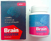 Brain Booster - Таблетки для улучшения памяти, внимания, концентрации (Брэйн Бустер)