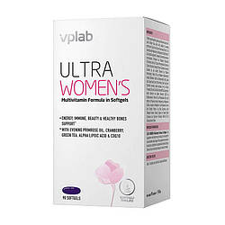 Вітаміни для жінок VPLab Ultra Women's Multivitamin - 90 softgels