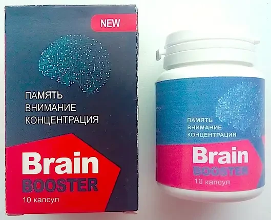 Brain Booster - Таблетки для поліпшення пам'яті, уваги, концентрації (Брейн Бустер)