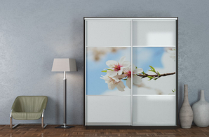 Шафа-купе 2 двері Міні (ос. 240/глуб. 60 см) Алекса Меблі