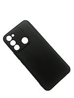 Силиконовый чехол Tecno Spark 8c Black