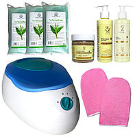 Набір для парафінотерапії з косметикою Elit-Lab Paraffino Ваніль та парафінотопкою Banafen