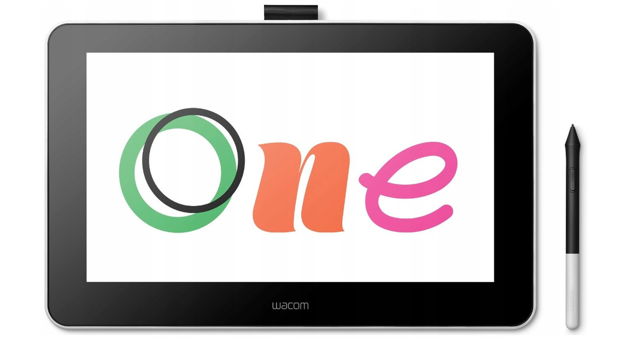 Графический Планшет Wacom One 13 Pen Display DTC133W0B Рабочая Область ...