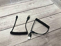USB кабель для iPhone закрученный