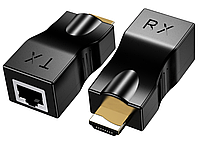 Удлинитель HDMI до 30 м по витой паре UTP RJ45 - пара (2 штуки)