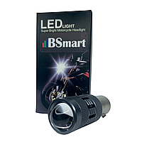 Мотолампа лінза BSmart LSK LED цоколь H6 BA20d 18Вт AC12V 36V / DC12-80V