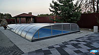 Павильон для бассейна ELEGANT 4х8 м с сотовым поликарбонатом