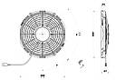 Вентилятор 12" (32 см), 12B, 120W штовхаючий, фото 4