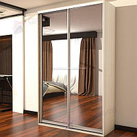 Шафа-купе 2 двері Максі (ос. 240/глуб. 60 см) Алекса Меблі