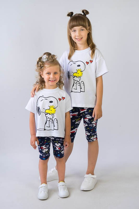 Комплект футболки та треси для дівчинки
