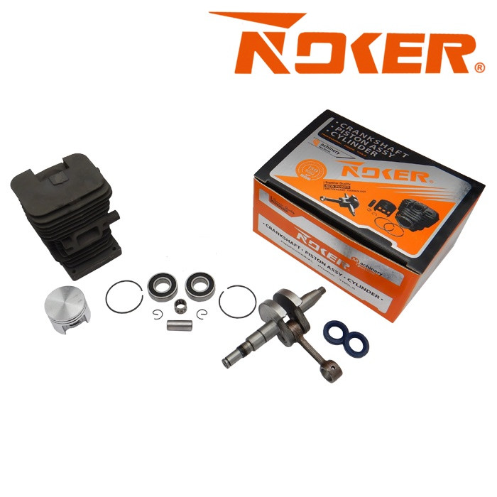 Поршнева + колінвал для бензопили S 180 комплект NOKER