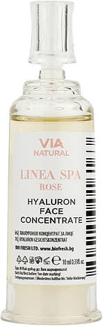 Гіалуроновий концентрат для обличчя Linea Spa Rose від BioFresh 5 мл, фото 1