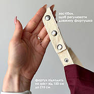 Жіночий фартух-передник з прикольною написом All we need is brows and lashes чорний, фото 2