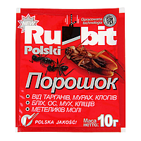 Порошок от тараканов, муравьев и моли Rubit Polski 10 г