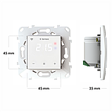 Сенсорний Wi-Fi терморегулятор Terneo sx, білий, фото 3