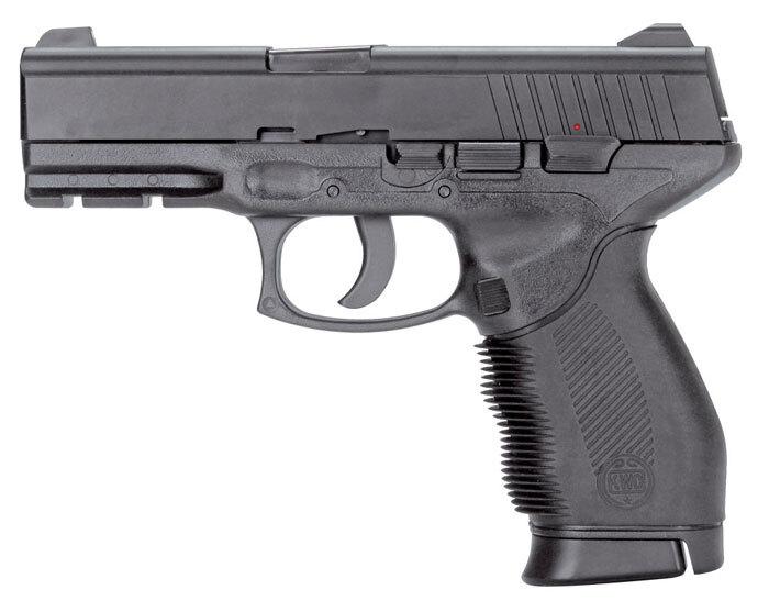 Пістолет пневматичний SAS Taurus 24/7 BB кал. 4.5 мм. Корпус — пластик + 5 СО2 і 650 кульок.
