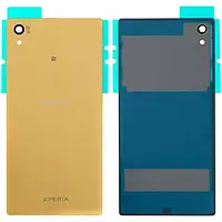 Задняя панель корпуса (крышка аккумулятора) для Sony E6603 Xperia Z5/E6633/E6653/E6683, золотистая