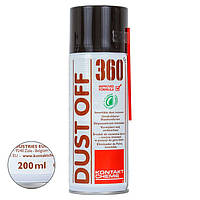 Сжатый воздух Kontakt Chemie KONTAKT DUSTOFF-360/200, (вверх дном) не вызывает эффекта заморозки, 200 мл