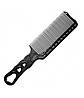 Гребінець для тушовки Y.S. Park Clipper Combs Soft Carbon YS-282 Black, L=240мм, фото 3