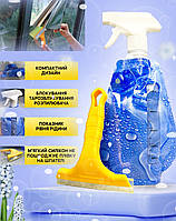 Комплект для поклейки плівки на вікна 2 в 1 Vela "Міні" інструмент для плівка на вікна і авто тонувальні