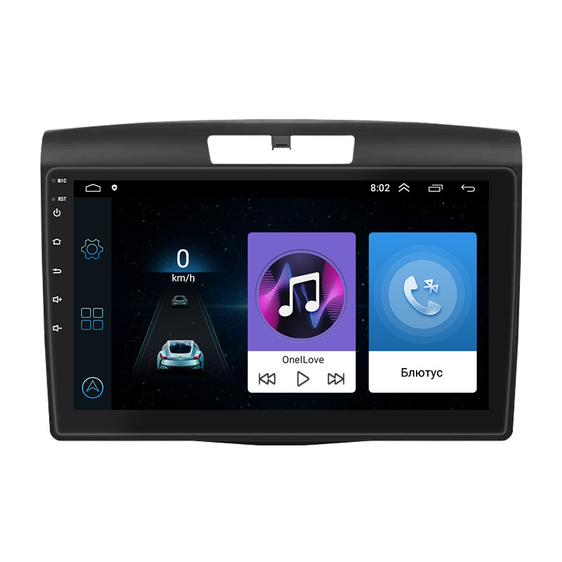 Штатна магнітола Lesko для авто Honda CR-V 2011-2015 9" 1+16 Wi-Fi GPS Optima хонда 8 шт., фото 1