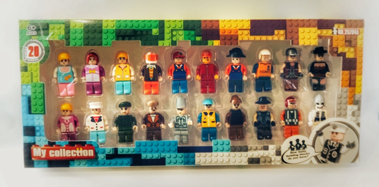 Набір фігурок Майнкрафт у стилі лего 20 шт. без бренда, фото 1