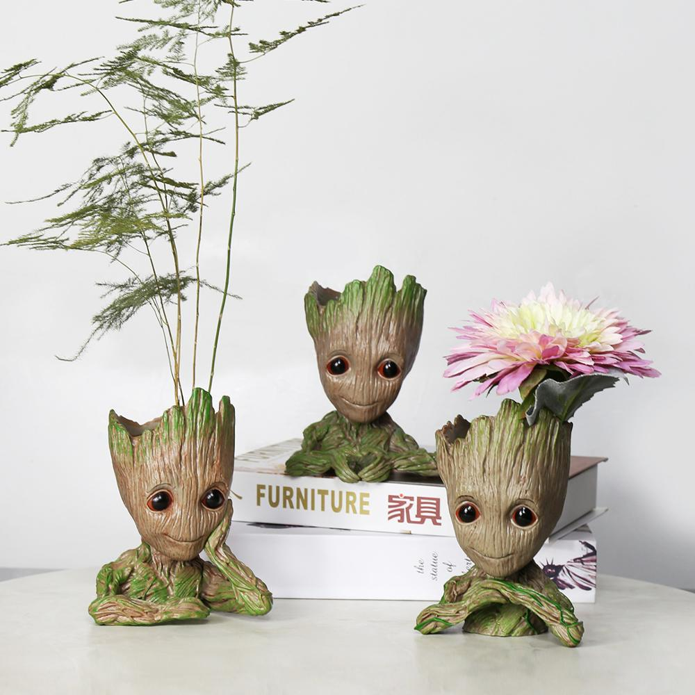 Комплект горщиків для квітів і канцелярії Грут Groot G1 G2 G3