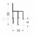 Профіль Apply 8 для різьблених натяжних стель, фото 2