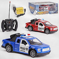 Машина игрушечная на радиоуправлении со световыми эффектами 2 цвета, на батарейках, заряжаются, XS 003-2 B