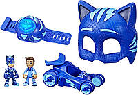Набор Герои в масках Кетбой кетмобиль часы маска Catboy Power Pack