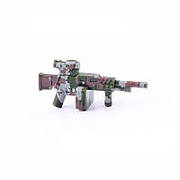 Камуфляжное оружие автомат Ручной пулемет LSAT для фигурок