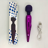 Мікрофон з вібрацією для кліторальної стимуляції, Фіолетовий вібромасажер клітора та сосків, Інтимні іграшки, фото 5