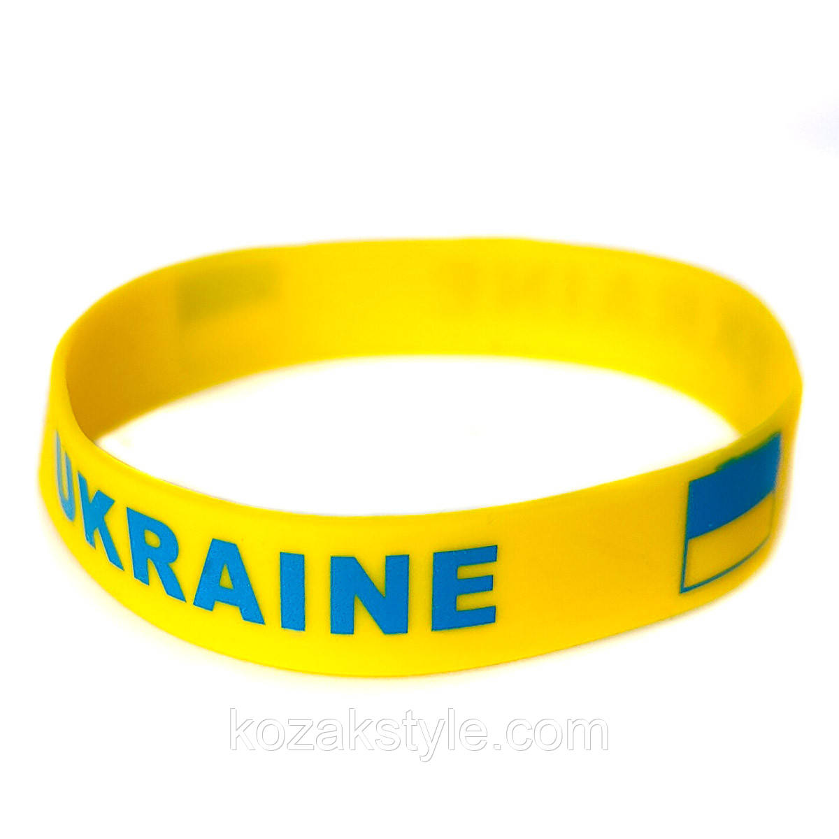 Браслет силіконовый UKRAINE прапор
