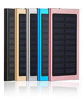 Power bank з сонячною батареєю 20000 mAh