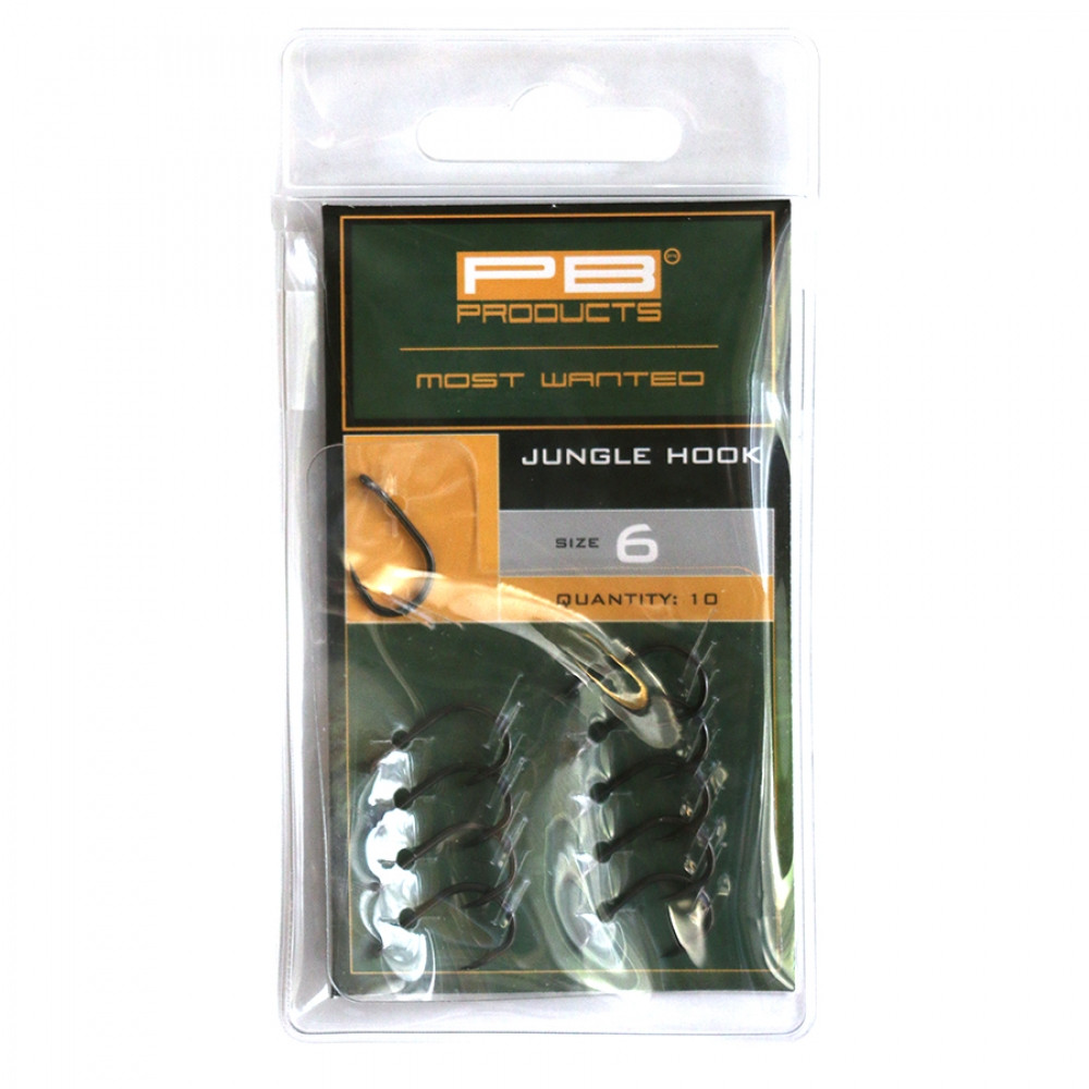 Гачок PB Jungle Hook DBF No6, в уп. 10шт (3KB1600), фото 1