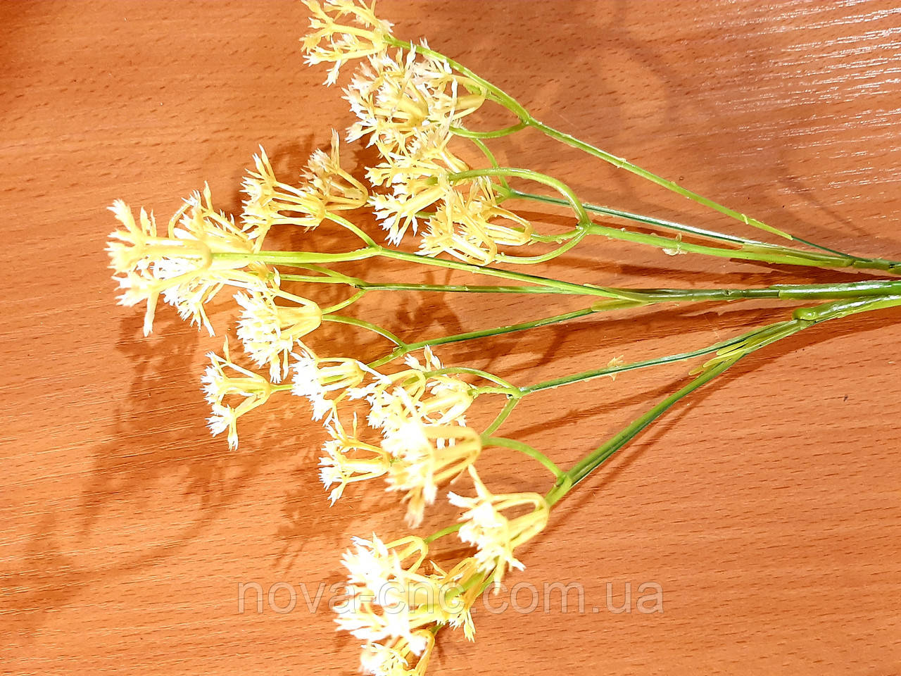 Гілки "Часник" жовтий з білим 50 см 1 гілка