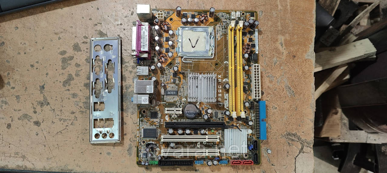 Мат. плата ASUS P5GC-MX LGA775 i945GC PCI-E+SVGA+LAN SATA MicroATX 2DDR2 № 230304