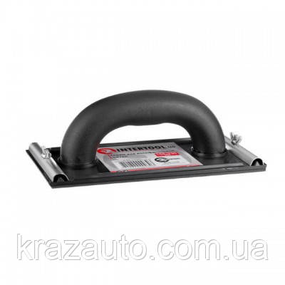 Тертка для вольфрамової сітки 105x230 мм INTERTOOL HT-0003