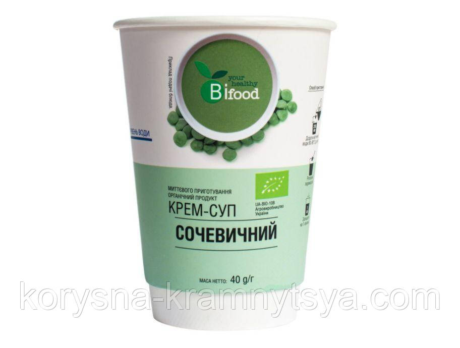 Крем-суп сочевичний органік BiFood, 40 гр