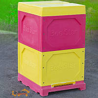 Вулик 10 рамковий з пінополіуретану, 2 Корпуси, 300 мм (Дадан) кольоровий BeeStar