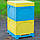 Вулик 10 рамковий з пінополіуретану, 2 Корпуси, 300 мм (Дадан) кольоровий BeeStar, фото 3