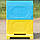 Вулик 10 рамковий з пінополіуретану, 2 Корпуси, 230 мм (Рута) кольоровий BeeStar, фото 3