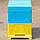 Вулик 10 рамковий з пінополіуретану, 2 Корпуси, 230 мм (Рута) кольоровий BeeStar, фото 4