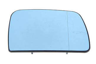 Скло зеркала зовнішнього прав (асферичне, обігрів, блакитне) BMW X5 E53 05.00-12.03