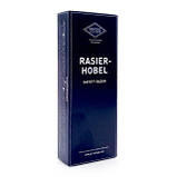 Giesen & Forsthoff Безпечна бритва з латуні 1920 з ручкою з оливкового дерева 100 мм + 10 лез 02496, фото 2