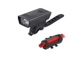 Велокомплект велосипедний ліхтар Baisk BSK-1803-1 XPE + STOP 5LED