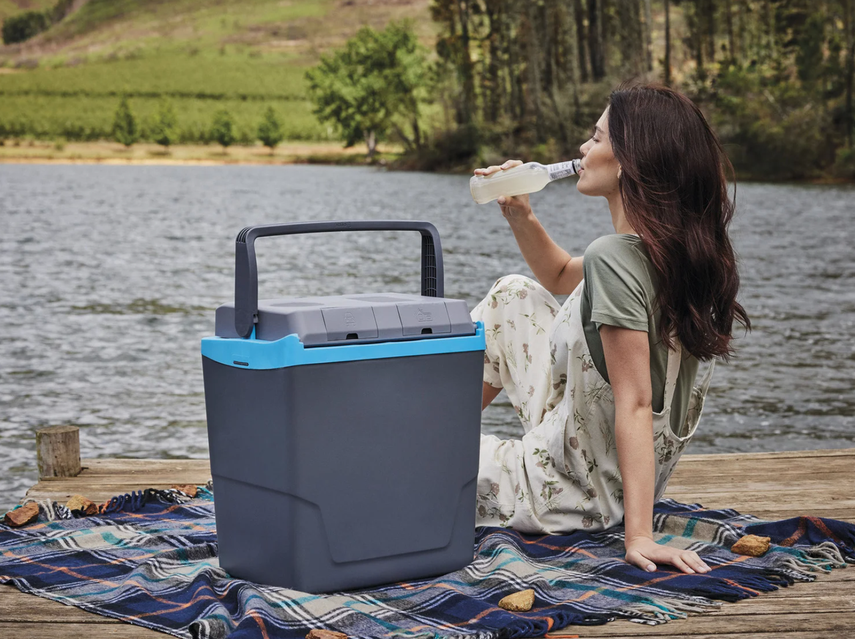 Холодильник туристический автомобильный 12/220в 29л Crivit cek 29