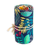 Професійний набір олівців YOVER в тканинному футлярі для професійного малювання 76 в 1, фото 2